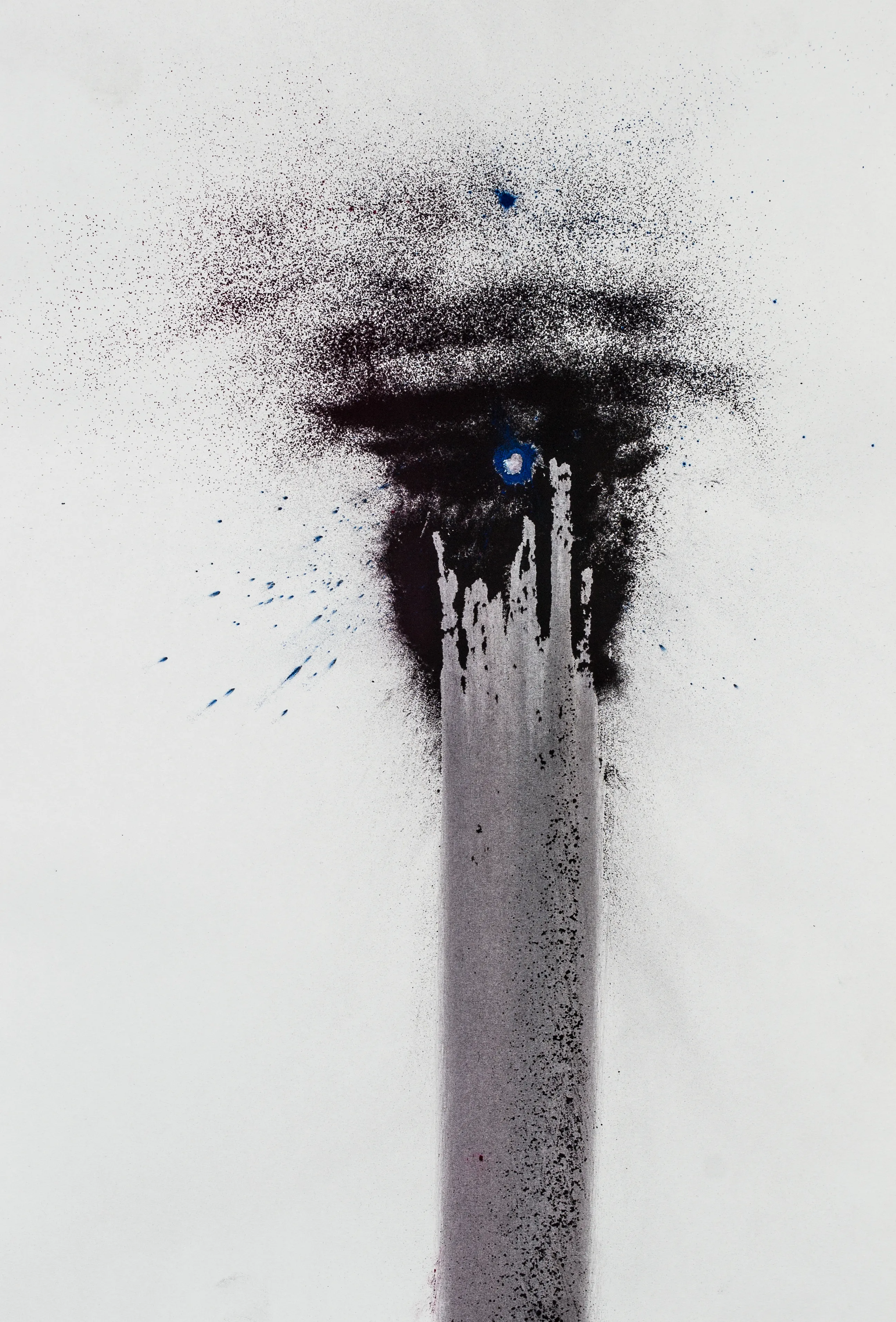 Cosmopolitical City — toner on watercolour paper