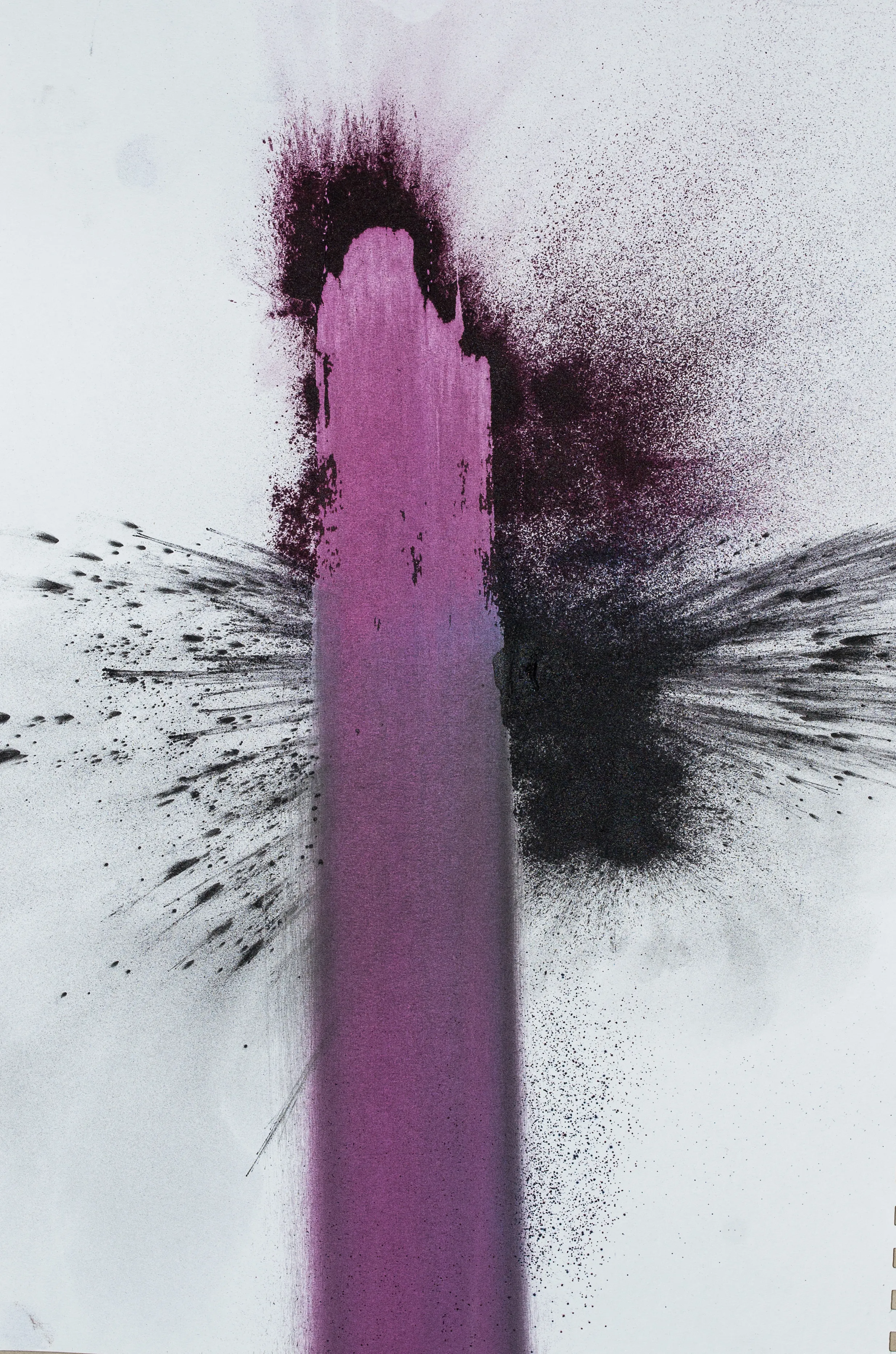 Cosmopolitical City — toner on watercolour paper