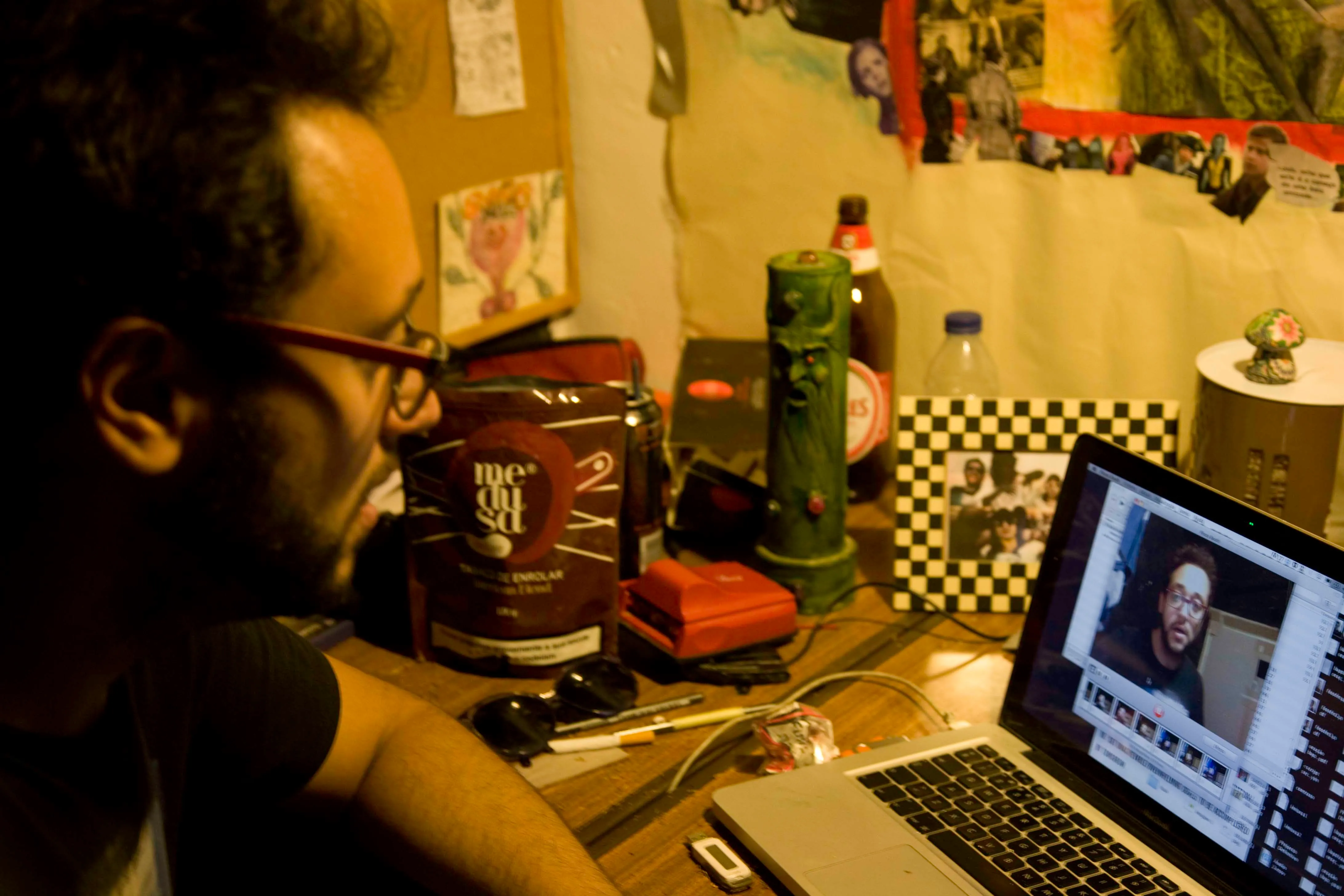 Internércia — recording the video diaries