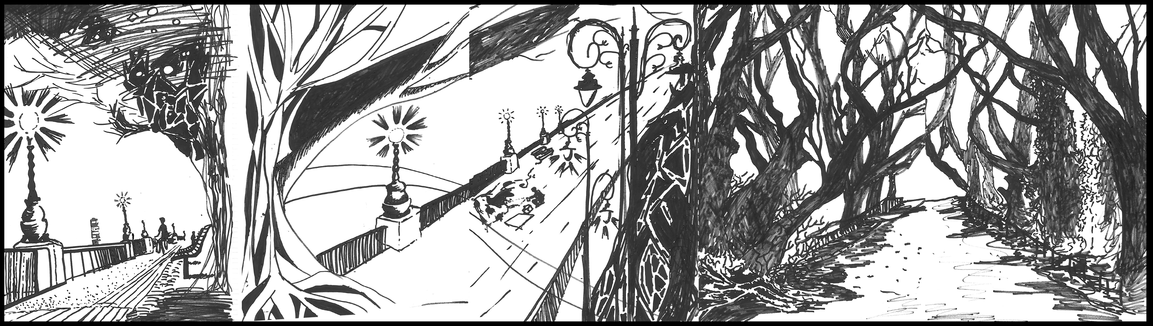 Park - Knife Illustration Detail